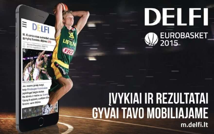 Krepšinio mylėtojams – DELFI „Eurobasket 2015“ plakatai