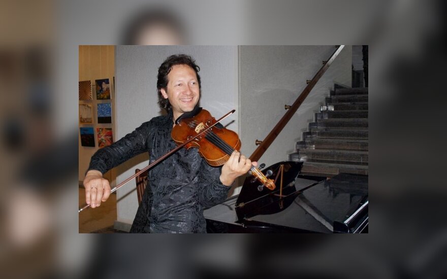 Garsiam smuikininkui atgaiva sielai – nuoširdi publika