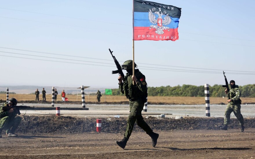 Ukraina apkaltino separatistus minosvaidžio ataka prieš kontrolės postą