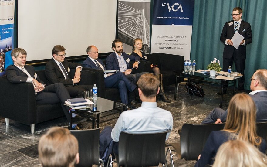 Panel disussion at the  Estonian Chamber of Commerce in Vilnius