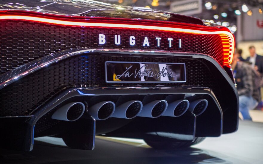„Bugatti“ pristatė brangiausią kada nors pagamintą automobilį – "La Voiture Noire"