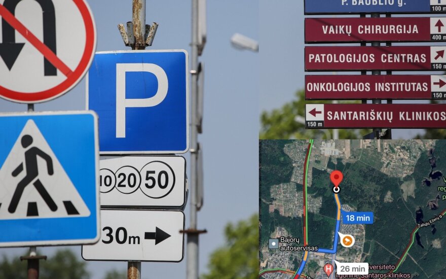 Santariškes dusina spūstys: sutriko ligoninės stovėjimo aikštelių veikla