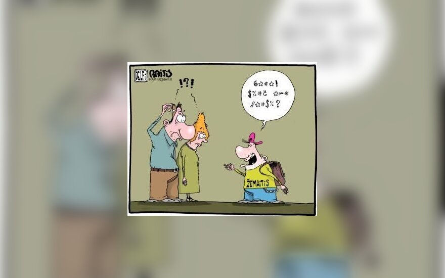 Žemaitis, žemaičių kalba