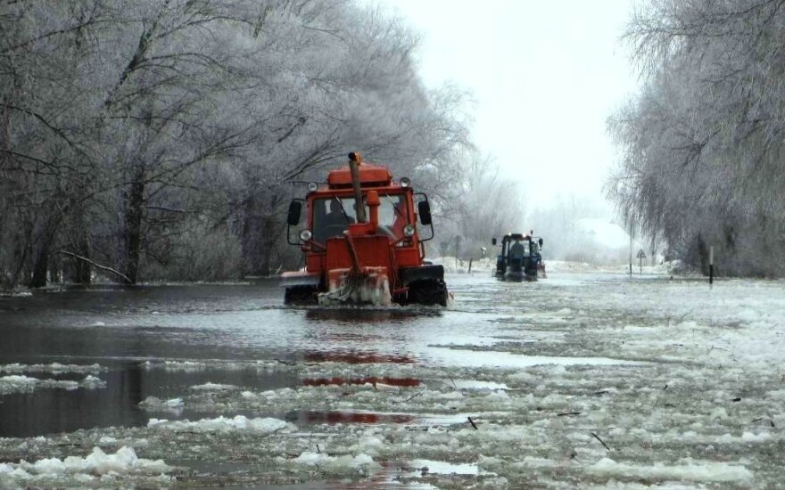 Potvynis Rusnėje