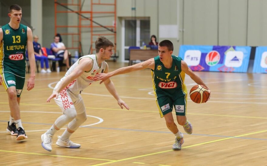 Lietuvos 16-mečių rinktinė nusileido baltarusiams