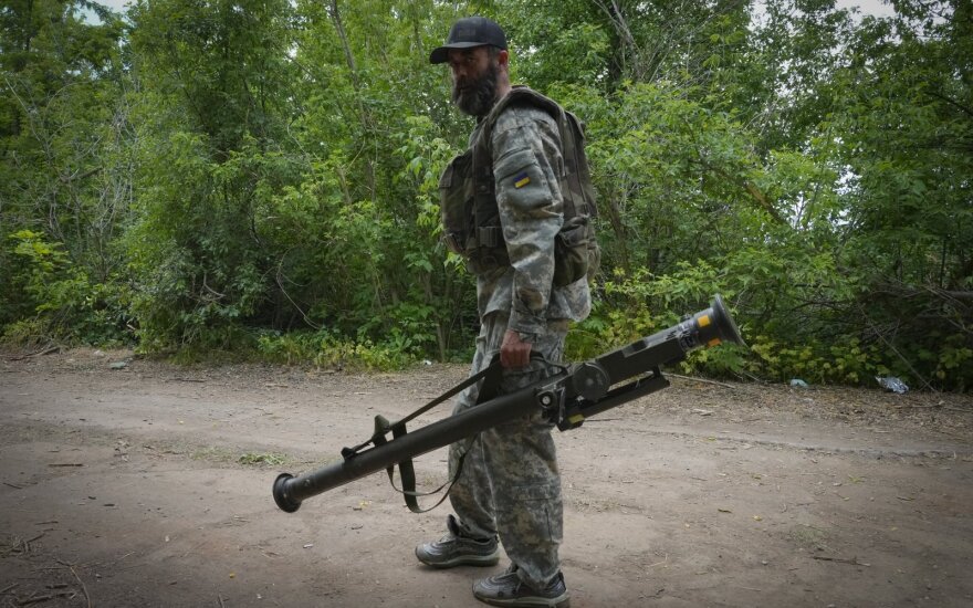 Ukrainos karys Donecko srityje su Stinger