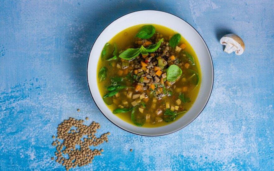 Lęšių sriuba – tikra pagalba silpstančiam organizmui