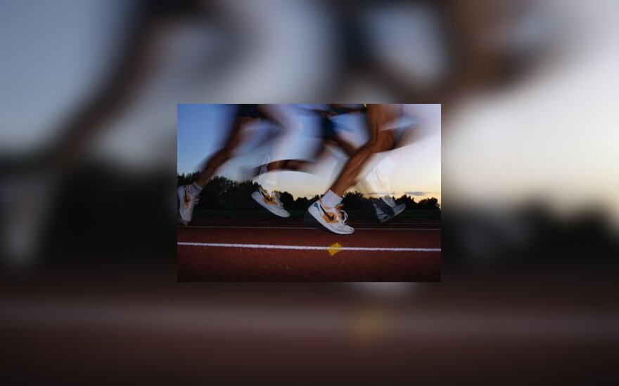 bėgimas, rungtynės, bėga, lengvoji atletika