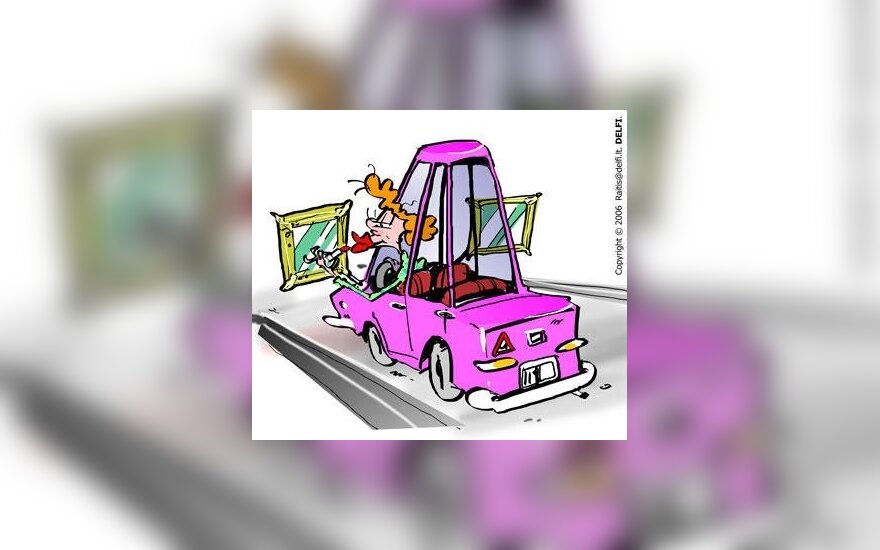Moteris išlaikė vairavimo egzaminą 950-uoju bandymu