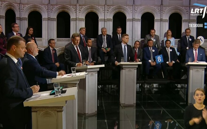Ekspertai: debatuose apie teisingumą sužibėjo S. Skvernelis