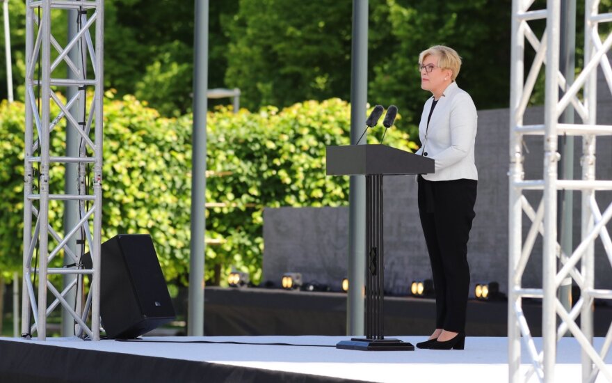 Šimonytė: galime tik pasvajoti, kaip atrodytų mūsų šalis šiandien, jei ne išorinė agresija
