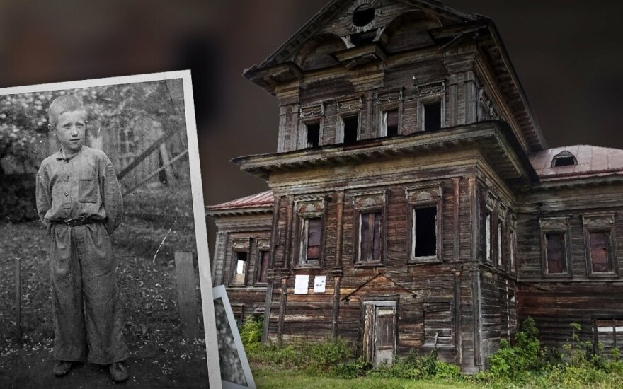 Namas Tatarstane, kuriame gyveno ištremti vaikai, ir vienas iš „Krote“ pradininkų, grįžęs į Latviją