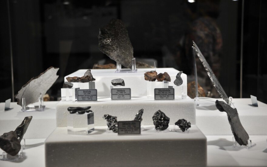 Lietuvos etnokosmologijos muziejuje – didžiausia Baltijos šalyse meteoritų kolekcija