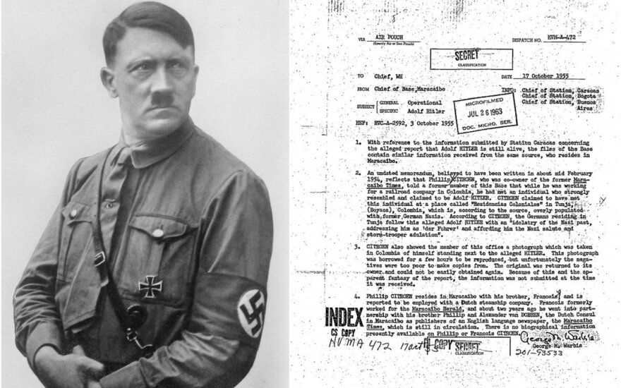 A. Hitleris ir FTB dokumentas apie jį