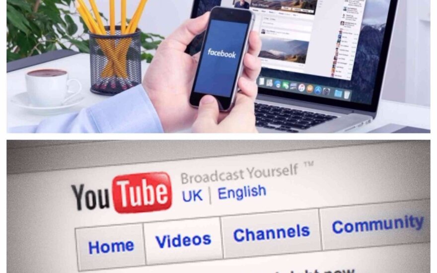 Pagal populiarumą JAV „Facebooką“ gali aplenkti „Youtube“