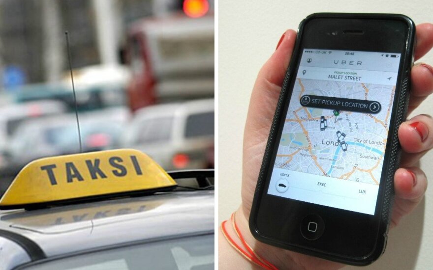 Palygino sostinės taksi ir Talino „Uber“ kainas: įdomu, ar vilniečiai važiuos