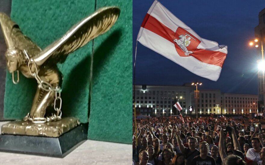 Vilties Laisvės premija, protestai Baltarusijoje