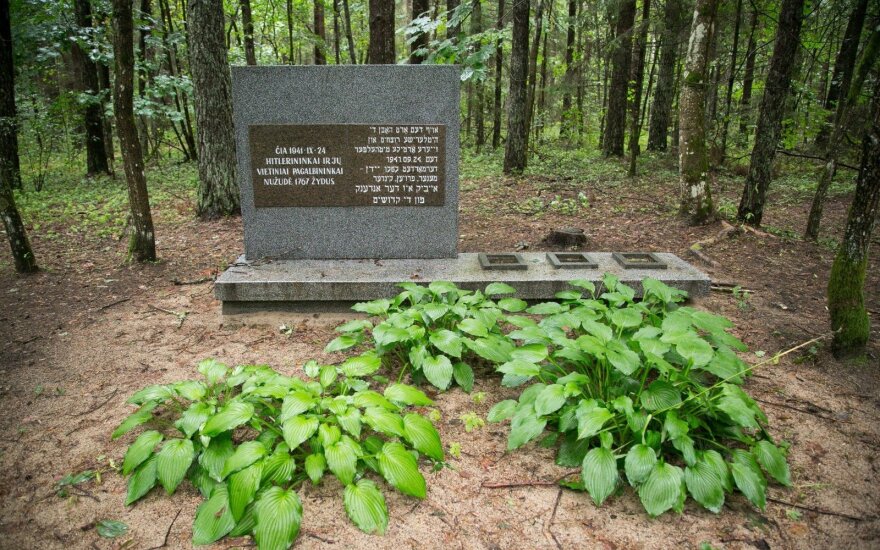 Holocaust victims' graves