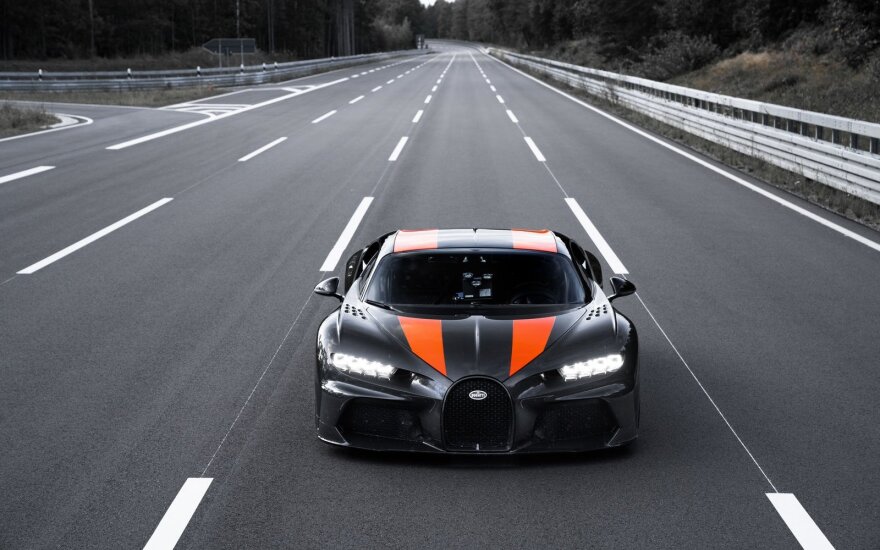 Su "Bugatti Chiron" pasiektas pasaulio rekordas