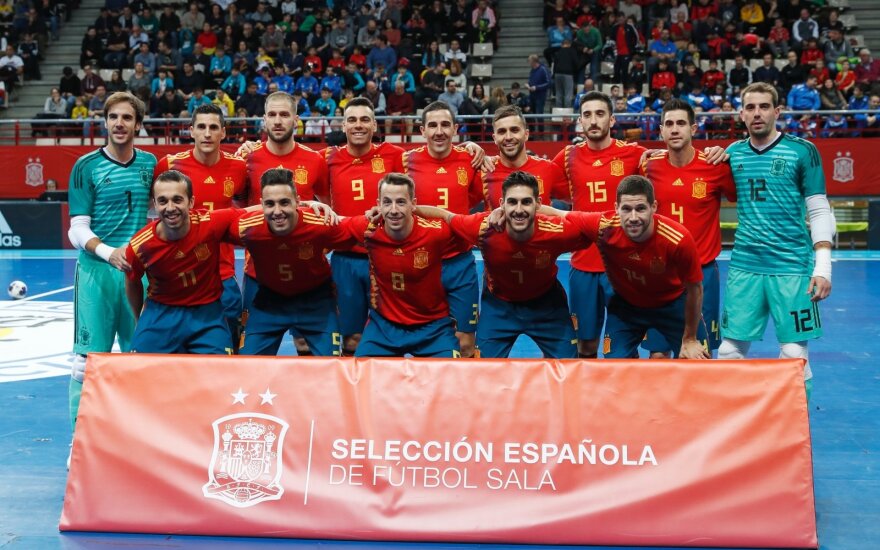 Ispanijos salės futbolo rinktinė: į pasaulio čempionų sostą grįžti siekiantys grandai