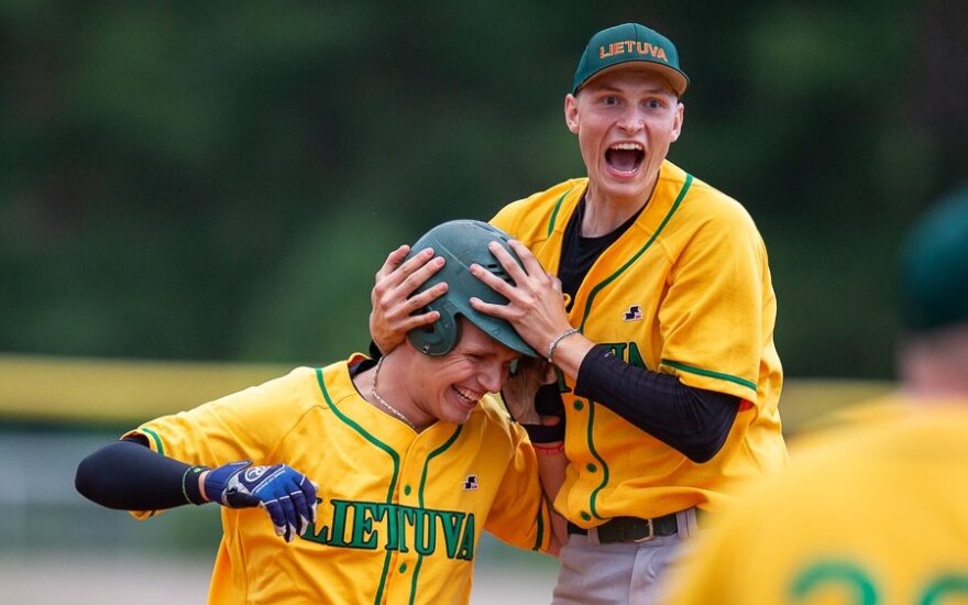 Spectacular victory of Lithuanian baseball players in the rehearsal of ...