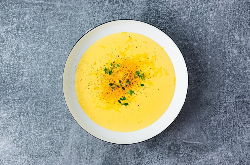 Sūrio sriuba – mėgausitės iki paskutinio šaukšto