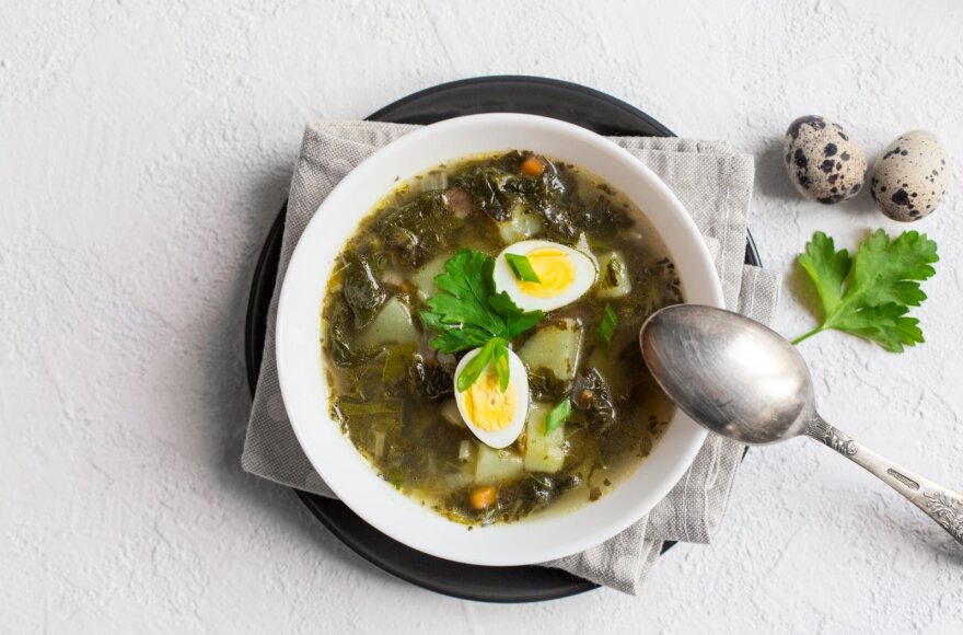 Rūgštynių sriuba – Vaida Kurpienė ragina praturtinti organizmą vitaminais ir mikroelementais