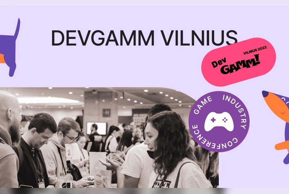 Liepos 28-29 d. Vilniuje vyks DevGAMM konferencija