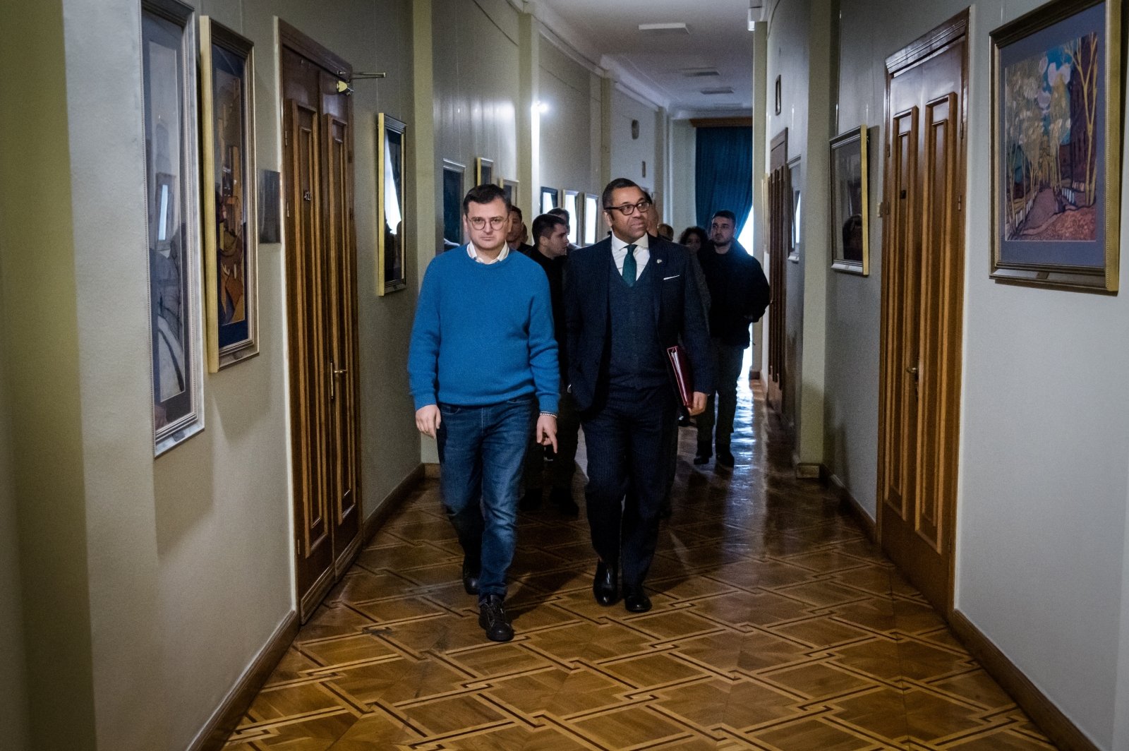 Kyjive JK užsienio reikalų sekretorius paskelbė apie naują pagalbą Ukrainai