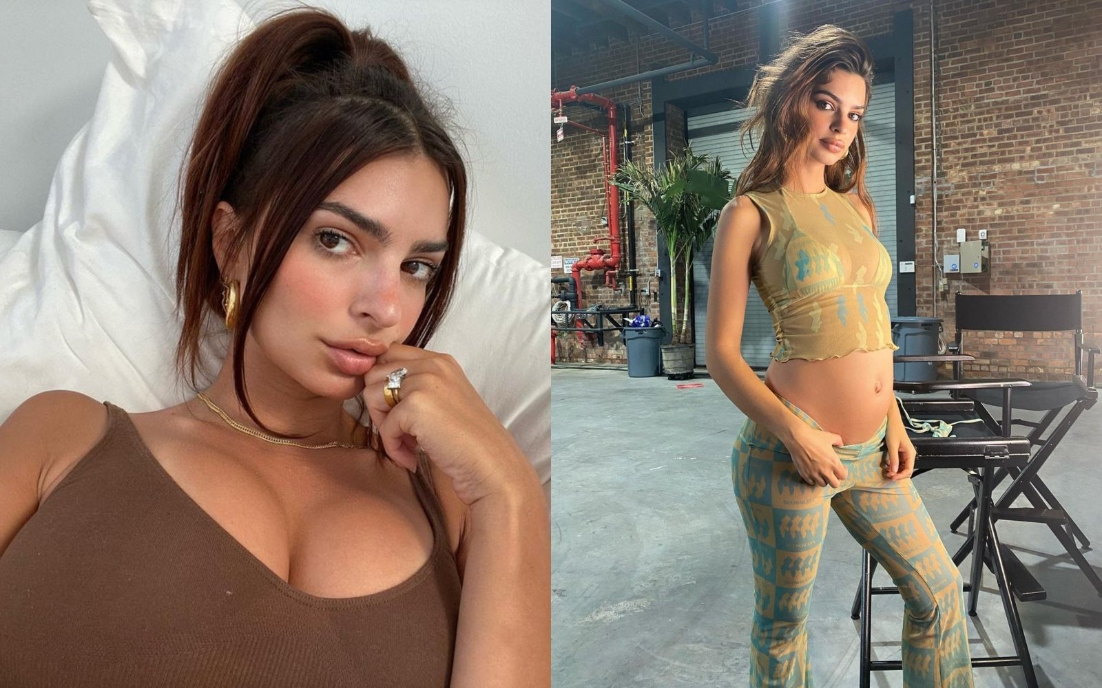 Seni įprociai Nemirsta Nėscia Emily Ratajkowski Paviesino įspudinga Asmenuke Kurioje Ji Visiskai Nuoga Delfi Veidai