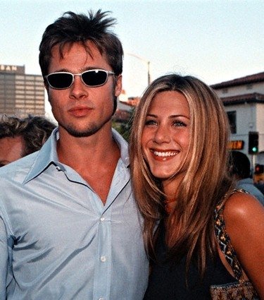 Jennifer Aniston ir Bradas Pittas
