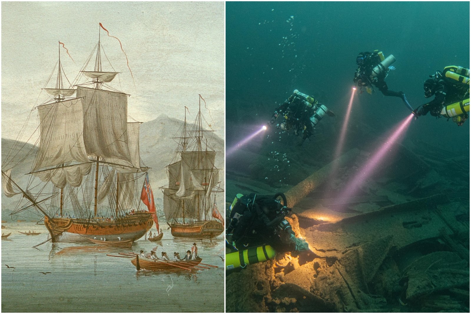 Forbløffende oppdagelse utenfor USAs kyst: Forskere sier de har oppdaget vraket av det legendariske James Cook-skipet Endeavour