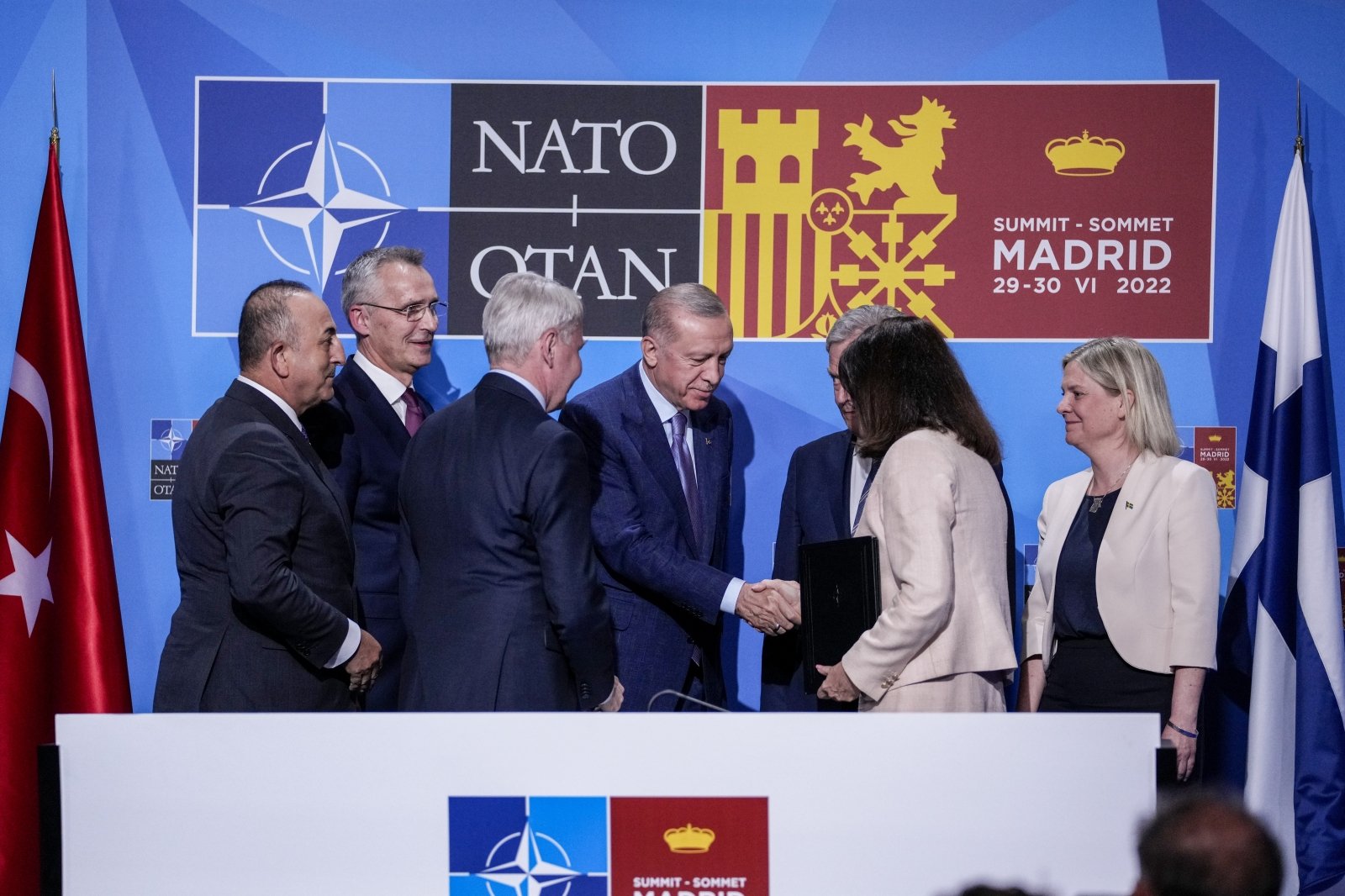 Швеция против турции. Саммит НАТО В Мадриде 2022. Саммит НАТО 2022. Турция Швеция Финляндия НАТО.
