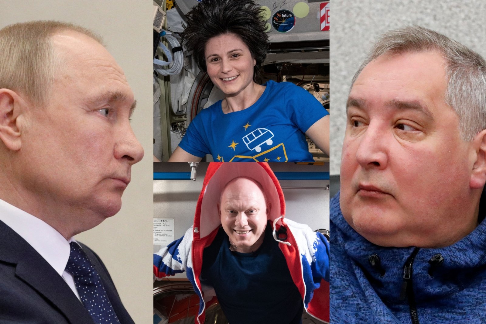 Una manovra eloquente sulla stazione spaziale: dopo che Putin ha licenziato Rogozin – atto insolito di un astronauta italiano e di un cosmonauta russo nello spazio aperto
