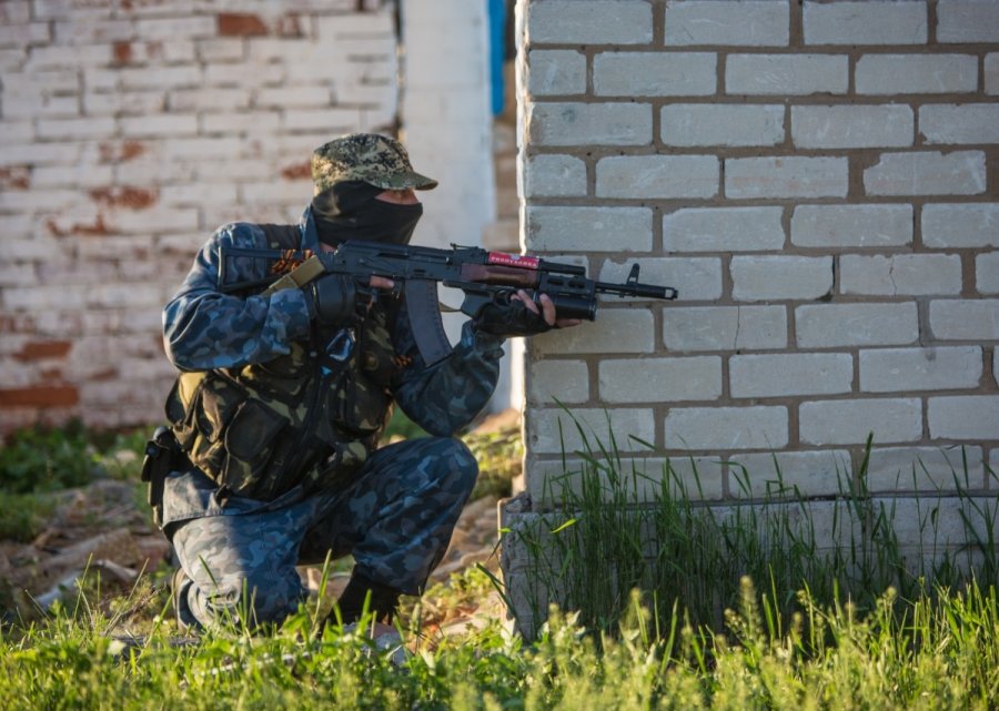 Ukraina Naktį Sturmuoti Pasienieciai Delfi